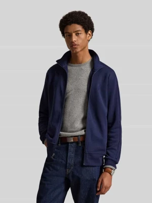 Bluza rozpinana o kroju relaxed fit z mieszanki bawełny Polo Ralph Lauren Granatowy