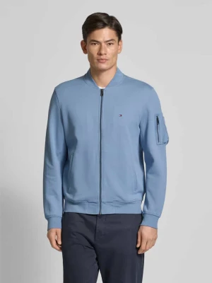 Bluza rozpinana o kroju relaxed fit z mieszanki bawełny Tommy Hilfiger