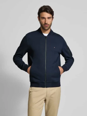 Bluza rozpinana o kroju relaxed fit z mieszanki bawełny Tommy Hilfiger