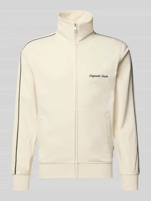 Bluza rozpinana o kroju slim fit z wyhaftowanym logo Model 'Niagara' jack & jones