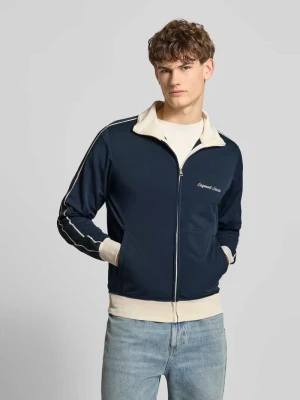 Bluza rozpinana o kroju slim fit z wyhaftowanym logo Model 'Niagara' jack & jones