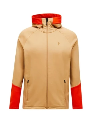Bluza rozpinana Peak Performance wielbłądzi