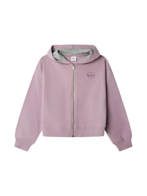 Bluza rozpinana Pepe Jeans liliowy