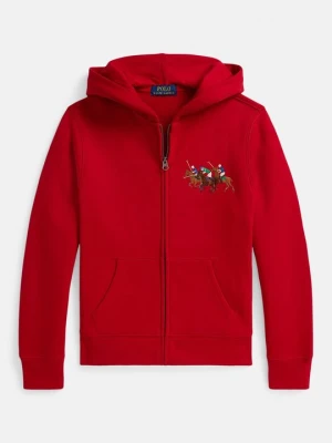 Bluza rozpinana Polo Ralph Lauren czerwony