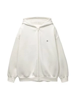 Bluza rozpinana PULL&BEAR biały