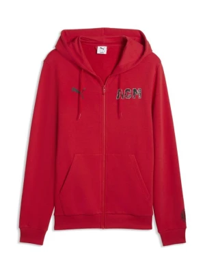 Bluza rozpinana Puma czerwony
