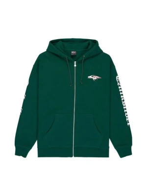 Bluza rozpinana Quiksilver turkusowy