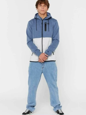 Bluza rozpinana Rip Curl niebieski