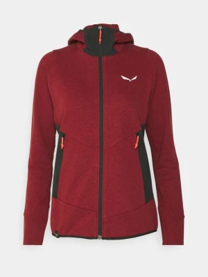 Bluza rozpinana Salewa bordowy
