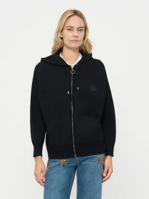 Bluza rozpinana Sandro czarny