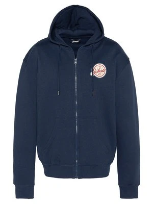 Bluza rozpinana Schott granatowy