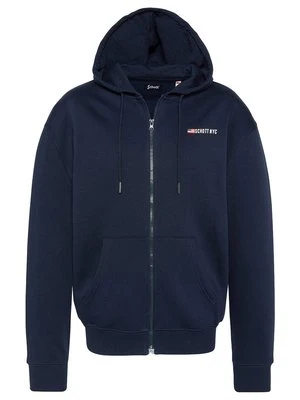 Bluza rozpinana Schott granatowy