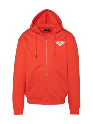 Bluza rozpinana Schott pomarańczowy
