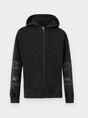 Bluza rozpinana The Kooples czarny