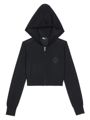 Bluza rozpinana The Kooples czarny