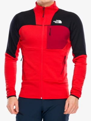 Bluza rozpinana The North Face Stormgap Powergrid Jacket - high risk red/tnf black