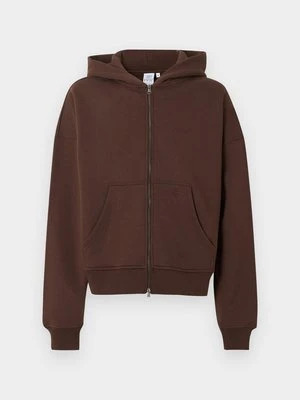Bluza rozpinana The Tracksuit Club brązowy