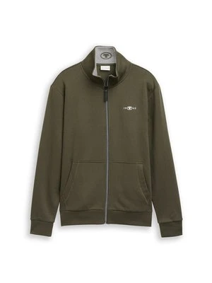 Bluza rozpinana Tom Tailor oliwkowy