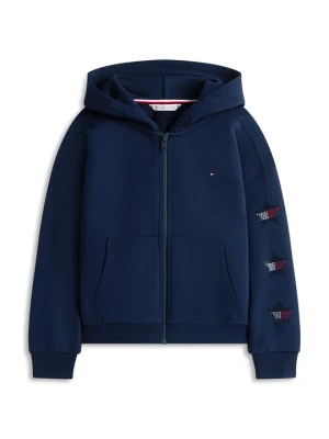 Bluza rozpinana Tommy Hilfiger granatowy