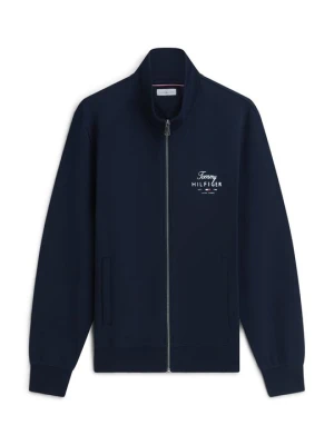 Bluza rozpinana Tommy Hilfiger granatowy