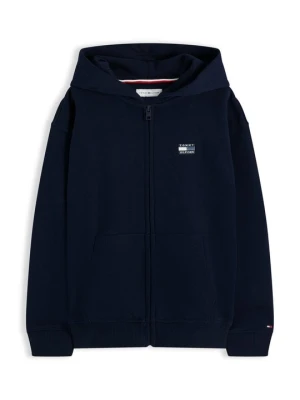 Bluza rozpinana Tommy Hilfiger granatowy