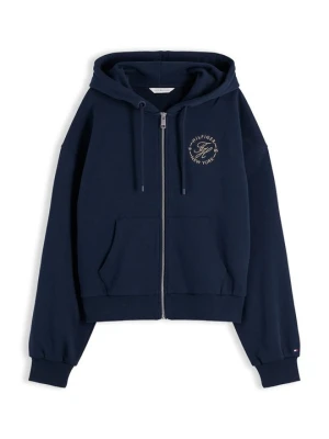 Bluza rozpinana Tommy Hilfiger granatowy