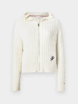 Bluza rozpinana Tommy Hilfiger mleczny