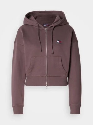 Bluza rozpinana Tommy Jeans brązowy