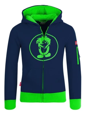 Bluza rozpinana Trollkids niebieski