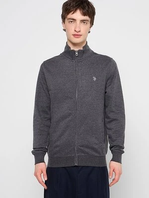 Bluza rozpinana U.S. POLO ASSN. ciemnoszary