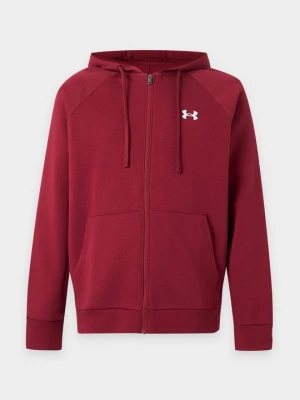 Bluza rozpinana Under Armour czerwony