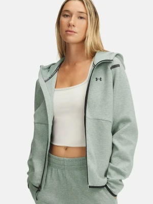 Bluza rozpinana Under Armour zielony