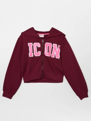 Bluza rozpinana VINGINO ciemnoczerwony