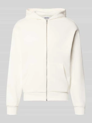 bluza rozpinana w kroju regular fit z kieszenią kangurka REVIEW