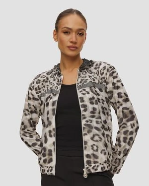 Bluza Rozpinana W Panterkę Damska Sportalm