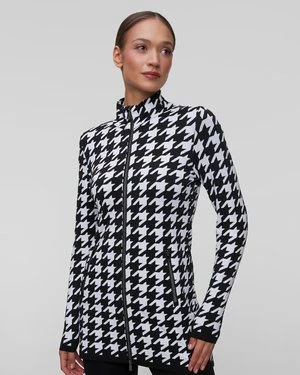 Bluza rozpinana w pepitkę Newland North