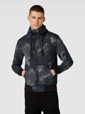 Bluza rozpinana we wzory na całej powierzchni G-Star Raw