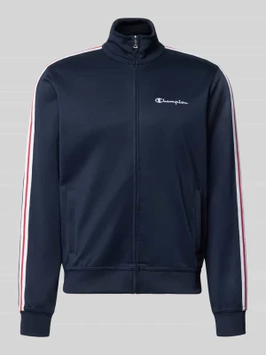 Bluza rozpinana z bordiurą Champion Granatowy