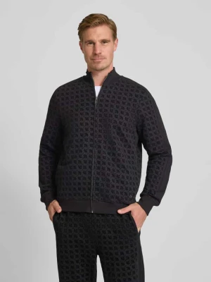 Bluza rozpinana z detalem z logo i stójką JOOP! Collection