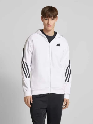 Bluza rozpinana z detalem z logo i zamkiem błyskawicznym ADIDAS SPORTSWEAR