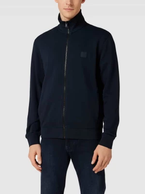 Zdjęcie produktu Bluza rozpinana z detalem z logo model ‘Zestart’ Boss Orange