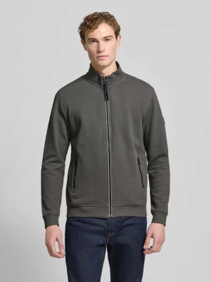 Bluza rozpinana z fakturowanym wzorem i kieszeniami zapinanymi na zamek błyskawiczny Lerros