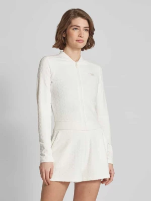 Bluza rozpinana z fakturowanym wzorem model ‘LOLA’ Guess Activewear