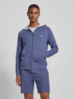 Bluza rozpinana z kapturem Boss