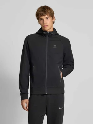 Bluza rozpinana z kapturem Champion Czarny