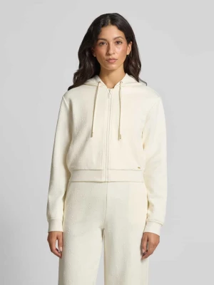 Bluza rozpinana z kapturem model ‘3D PEONY’ Guess Activewear