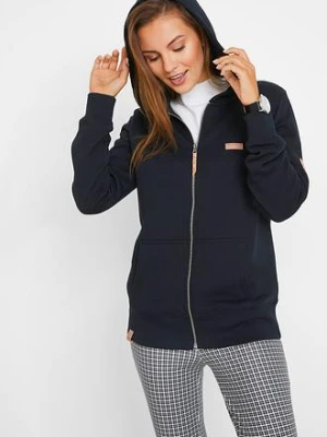 Bluza rozpinana z kapturem, z czystej bawełny bonprix