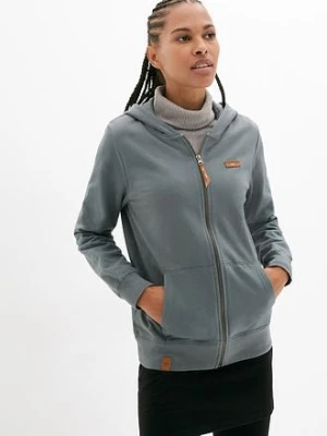 Bluza rozpinana z kapturem, z czystej bawełny bonprix