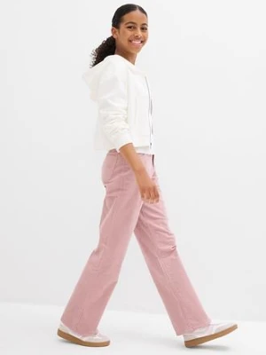 Bluza rozpinana z kapturem z czystej bawełny organicznej bonprix