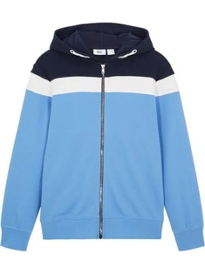 Bluza rozpinana z kapturem z miękkiej mieszanki bawełny bonprix